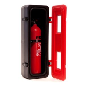 single extinguisher cabinet