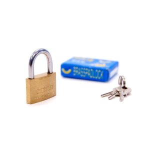 padlock and strap